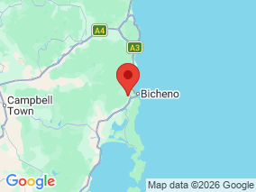 Map of Site Report: Bicheno, Australia